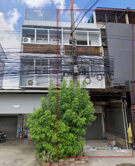 เซ็นทรัล ฉะเชิงเทรา 2.8 กม. ขาย-เช่าอาคารพาณิชย์ 3.5 ชั้น ปรับปรุง ทาสีใหม่ 25 ตร.วา.305 ตร.ม.3 นอน 2 น้ำ ทำเลดี ติดถนน แม่น้ำบางปะกง