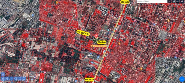 ขายที่ดินซอยสุขุมวิท 76  ที่เปล่าสุขุมวิท76 สำโรงเหนือ  ต.สำโรงเหนือ อ.เมือง จ.สมุทรปราการ