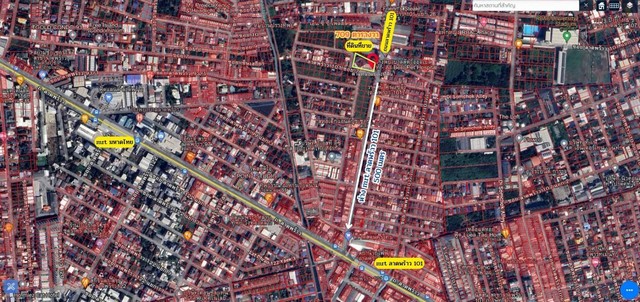 ขายที่ติดถนนลาดพร้าว101 แถมสิ่งปลูกสร้างเป็นโรงเรียน..ติดถนน2ด้านซอยลาดพร้าวแยก7  ต.คลองจั่น อ.บางกะปิ จ.กรุงเทพ